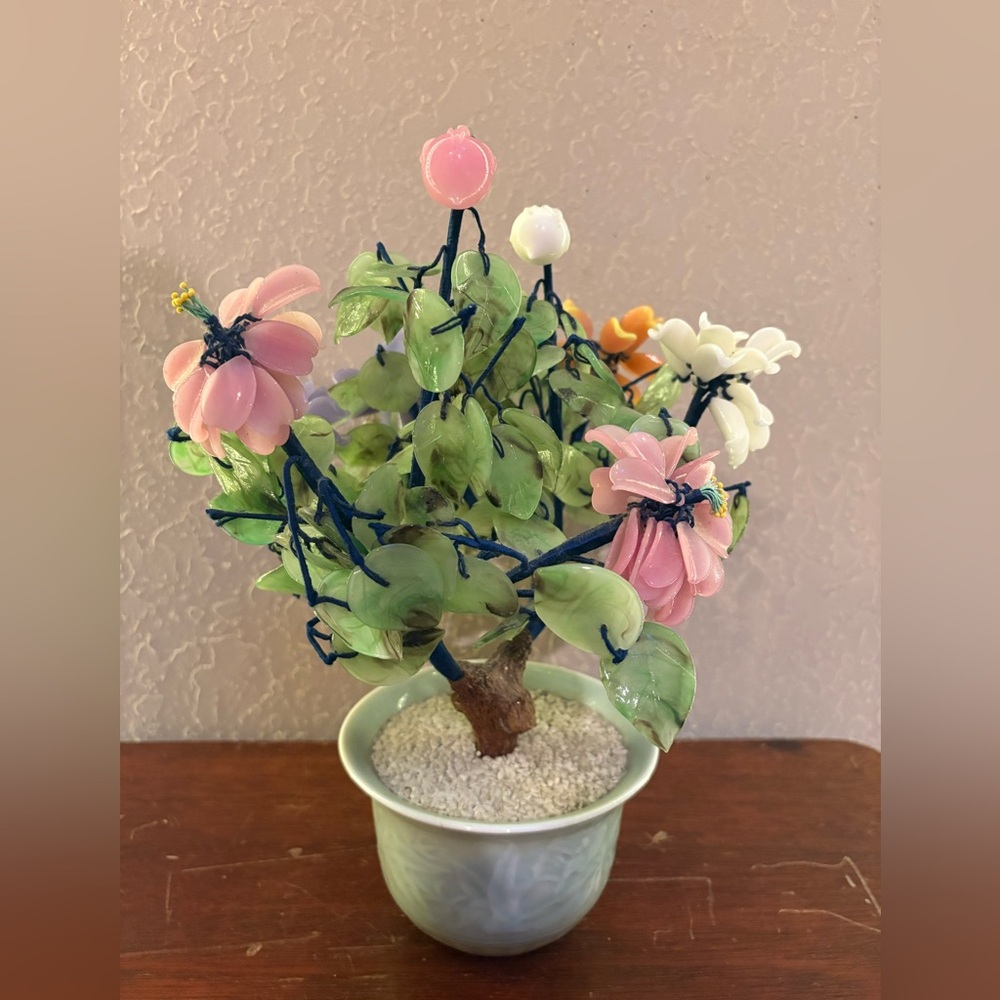 Vintage Jade Bonsai Tree - Picture 13 of 15